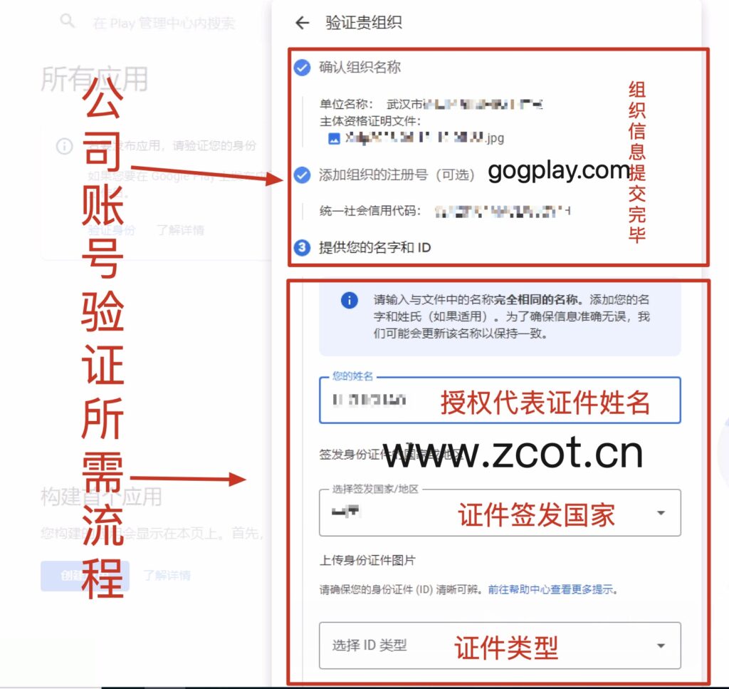 圖片[4] - Google Play開發者公司/組織賬號身份驗證流程，組織賬號的實名驗證要求 - GGZC